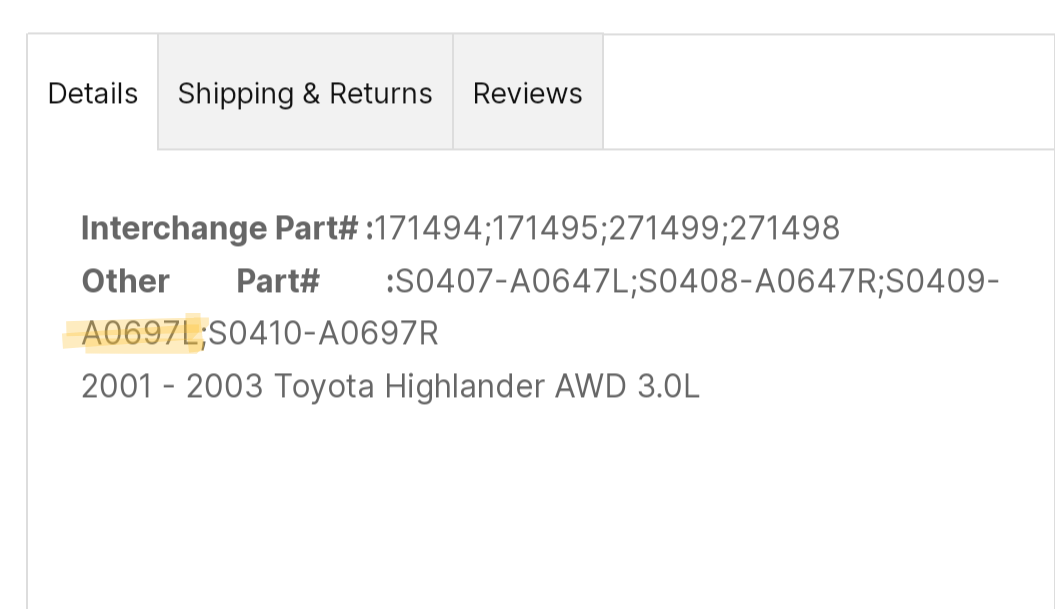 Complete Strut Assembly for sale image indicator(6)