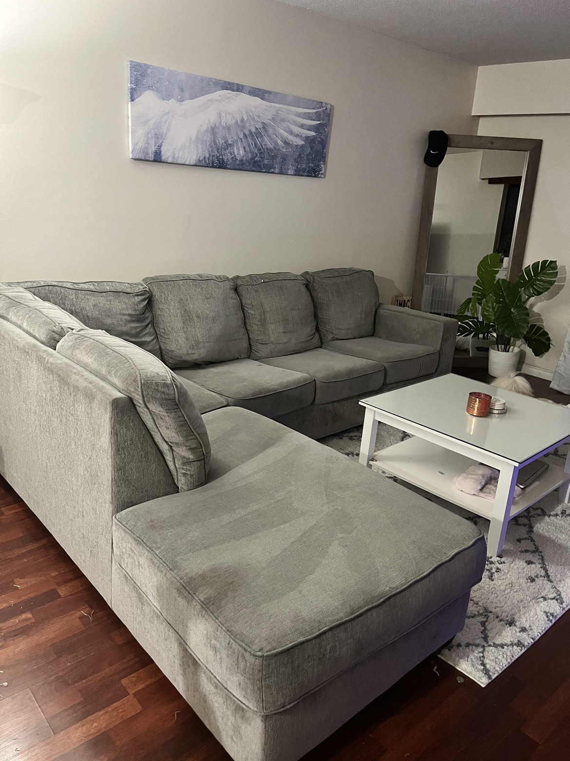 Grey sectional - photo 2