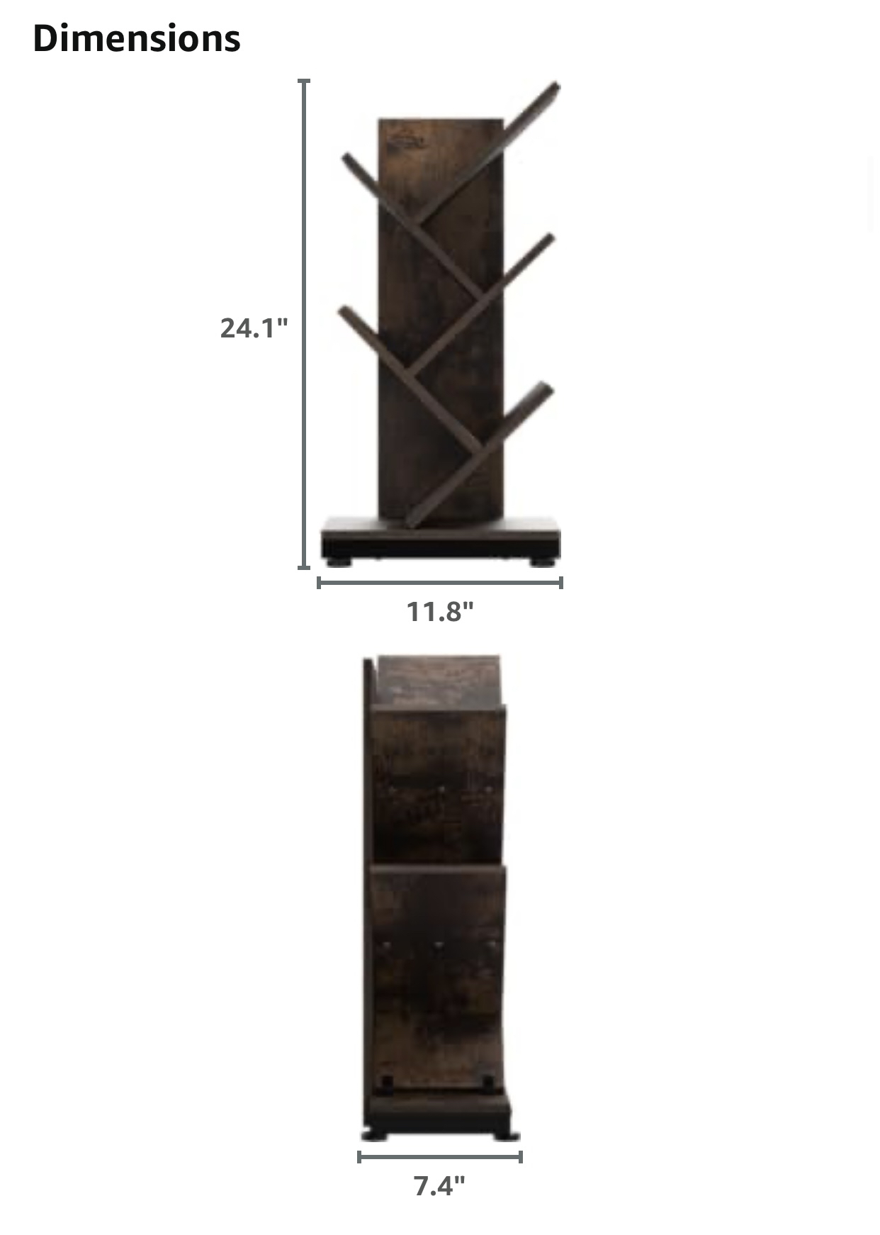 4 level bookshelf - photo 4
