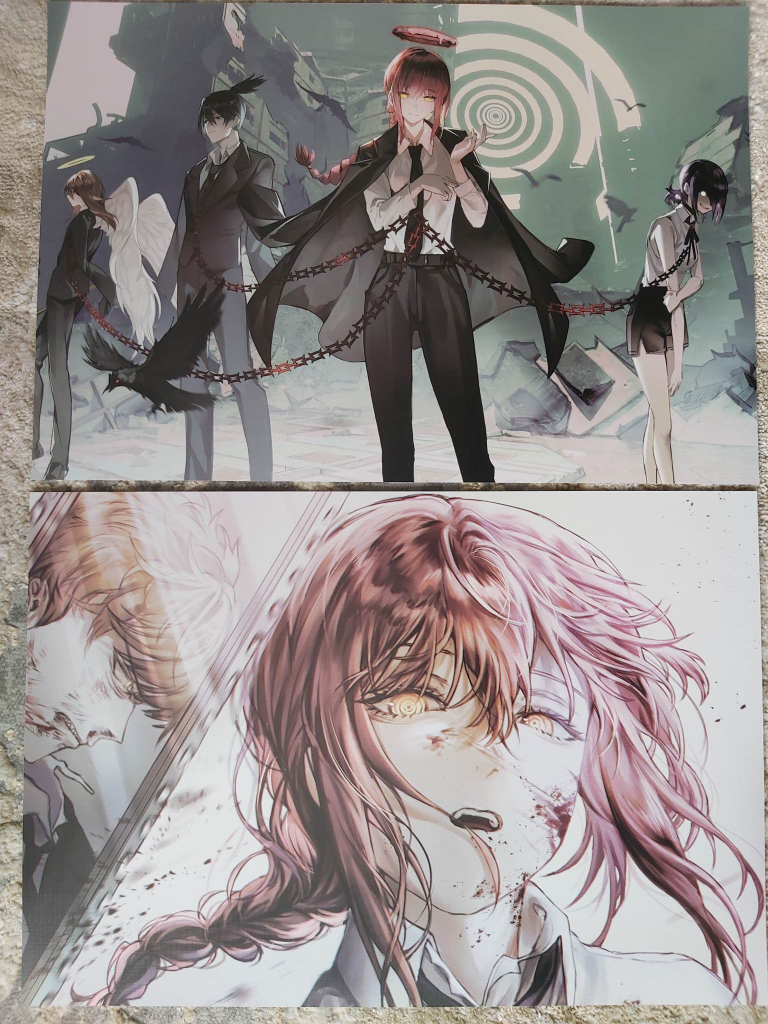 Chainsaw man anime posters - photo 3