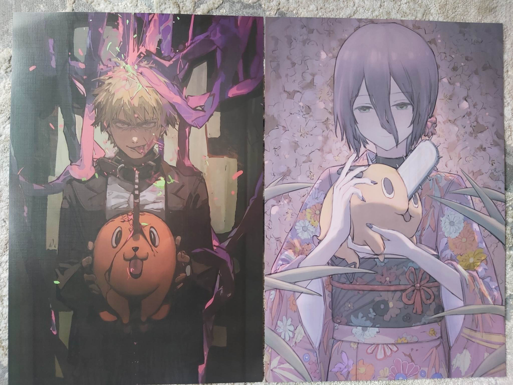 Chainsaw man anime posters - photo 4