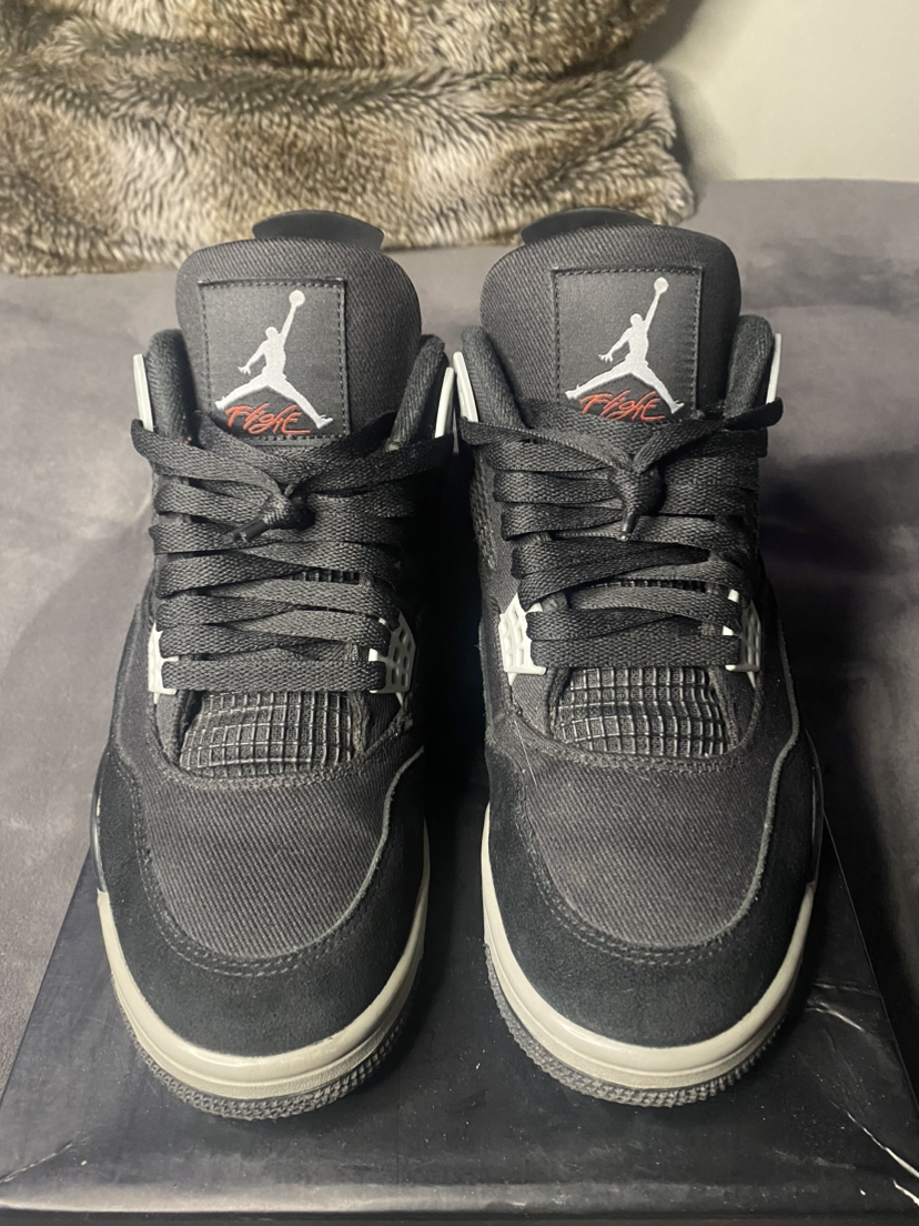 Jordan 4 ( Black Canvas ) - photo 5