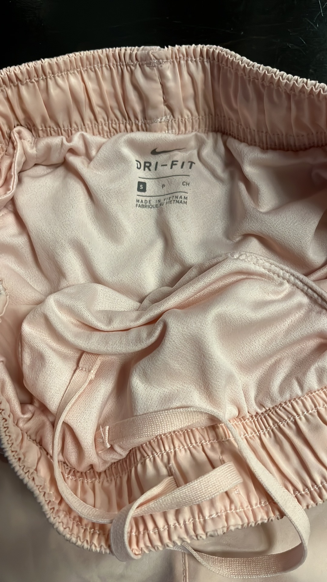 Women’s Light Pink Nike Dri fit shorts 🩳 image indicator(3)