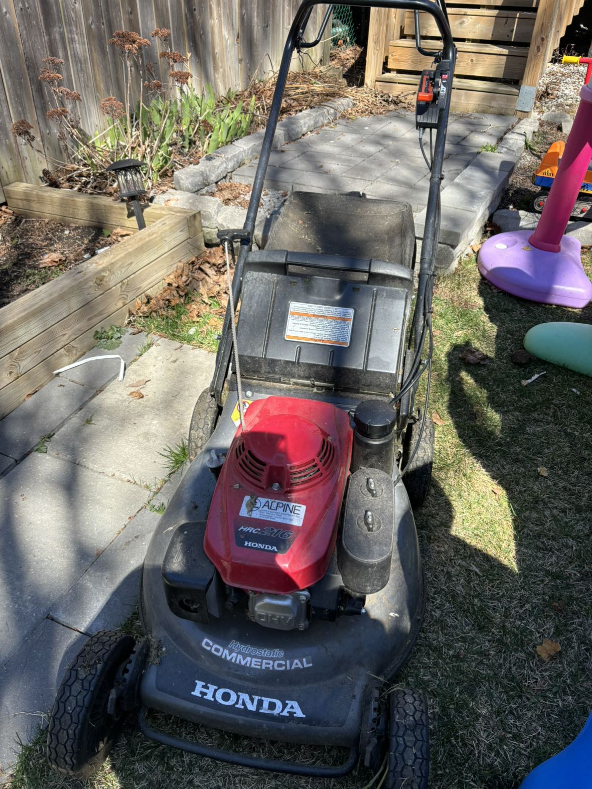 Honda commercial lawnmower