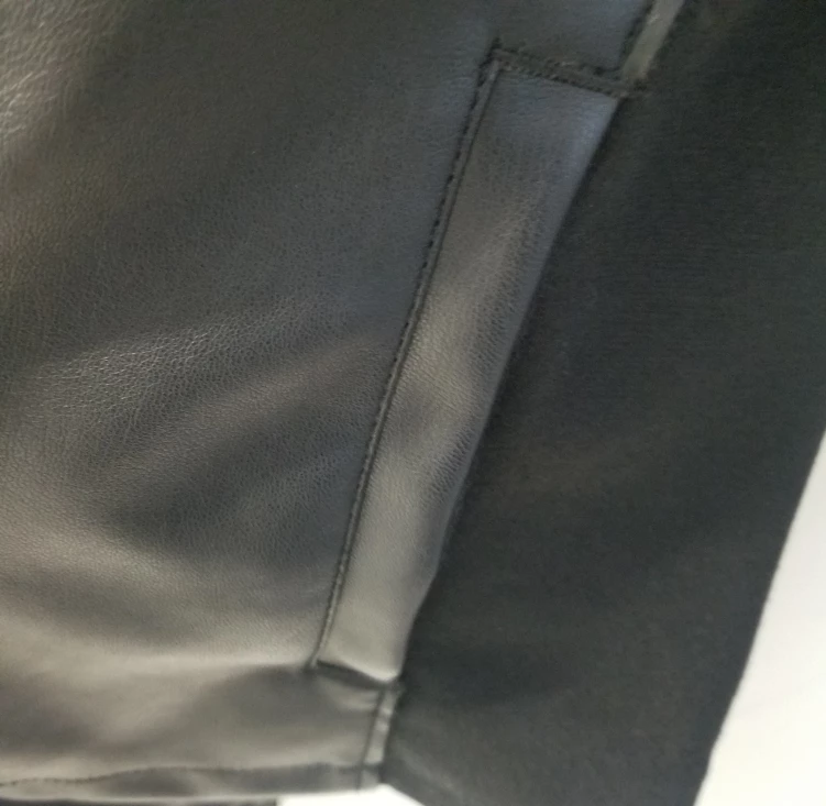 Faux Leather Jacket Women, Moto Biker / Moto Blazer Vegan image indicator(7)