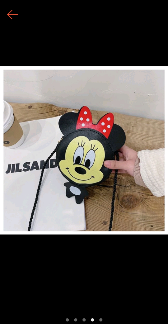 Children's Cartoon Messenger Bag Girls Princess Cute  Bag thumbnail