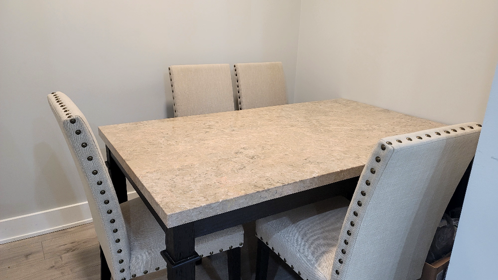 dining table set (with 4 chairs)