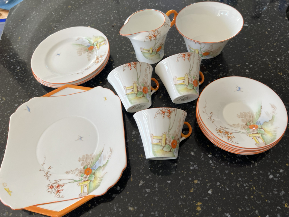 Authentic Shelley England Ideal China set image indicator(2)