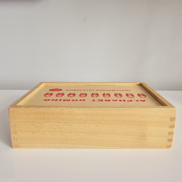 Wooden Alphabet Domino 104pcs image indicator(7)