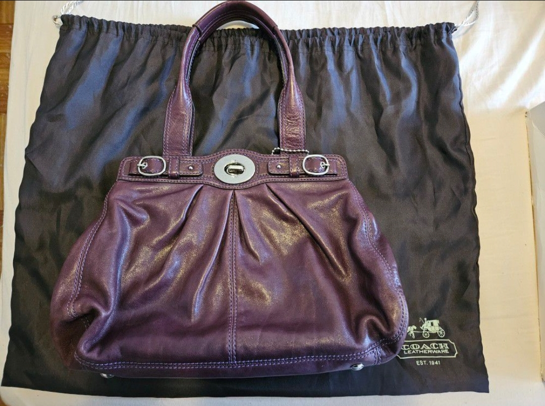 Coach Purple Purse