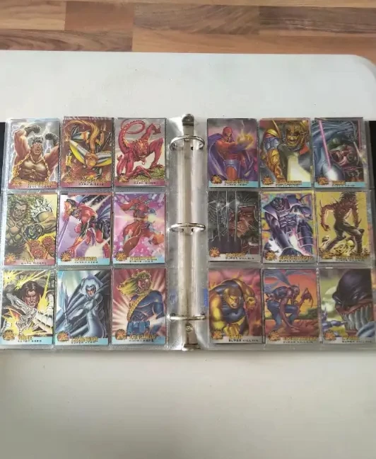1995 Fleer Ultra X-Men Chromium - Full 129 card set + 3 bonus image indicator(4)