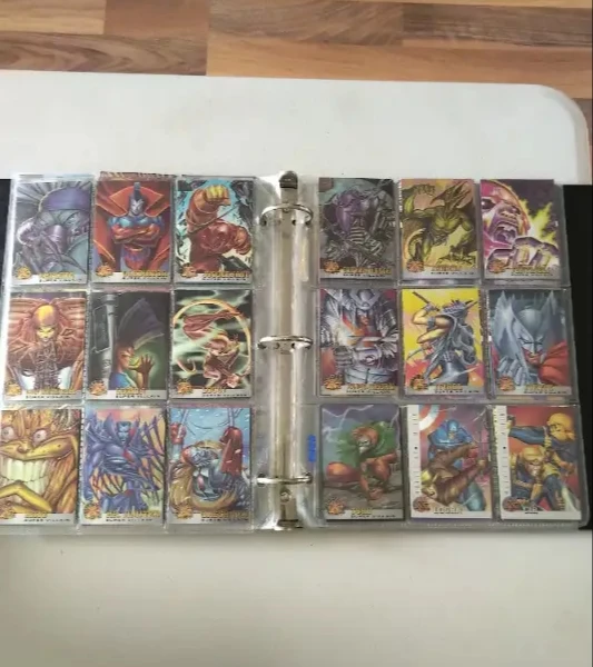 1995 Fleer Ultra X-Men Chromium - Full 129 card set + 3 bonus image indicator(5)