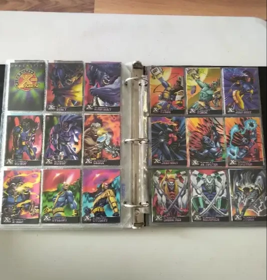 1995 Fleer Ultra X-Men Chromium - Full 129 card set + 3 bonus image indicator(7)
