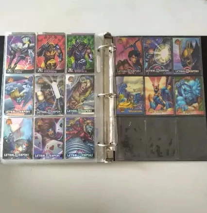 1995 Fleer Ultra X-Men Chromium - Full 129 card set + 3 bonus image indicator(8)