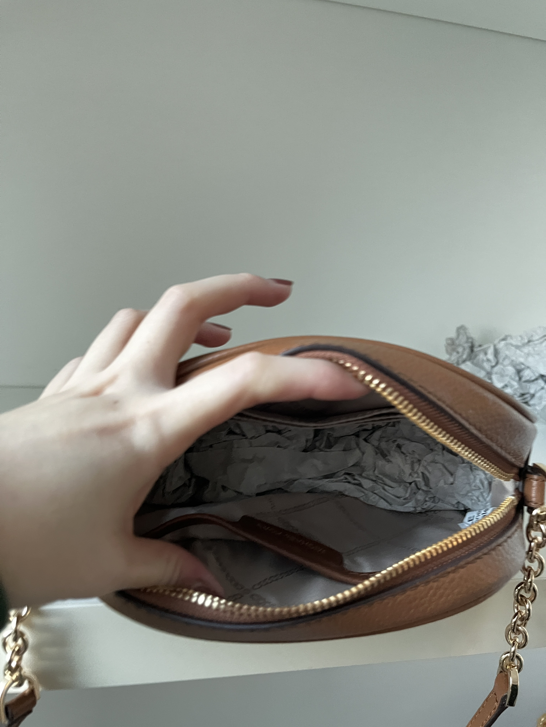 *NEVER USED* Michael Kors Brown crossbody - photo 4