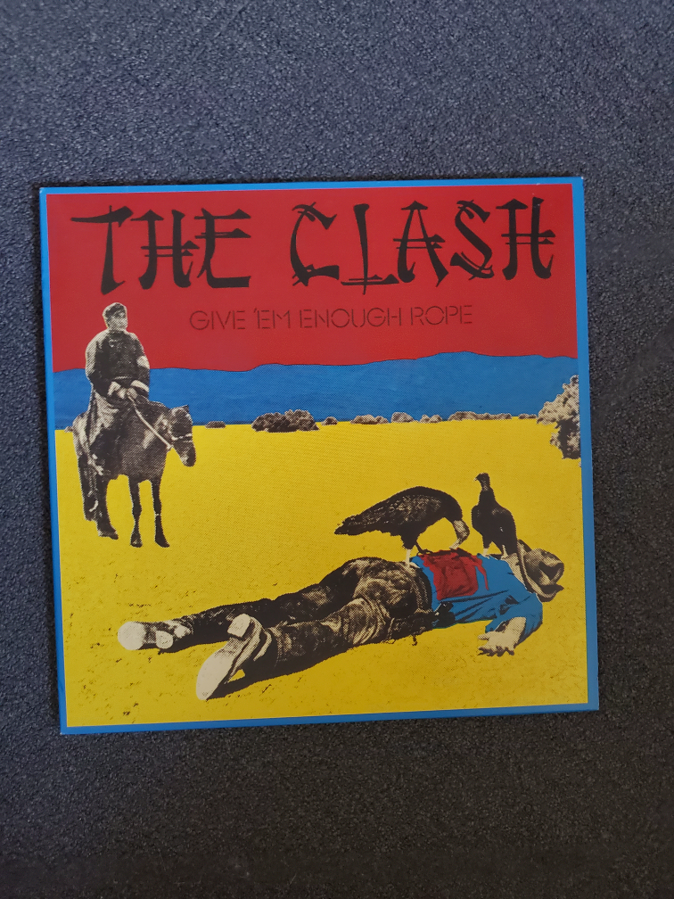Vinyl Record: The Clash(Give 'em Enough Rope)