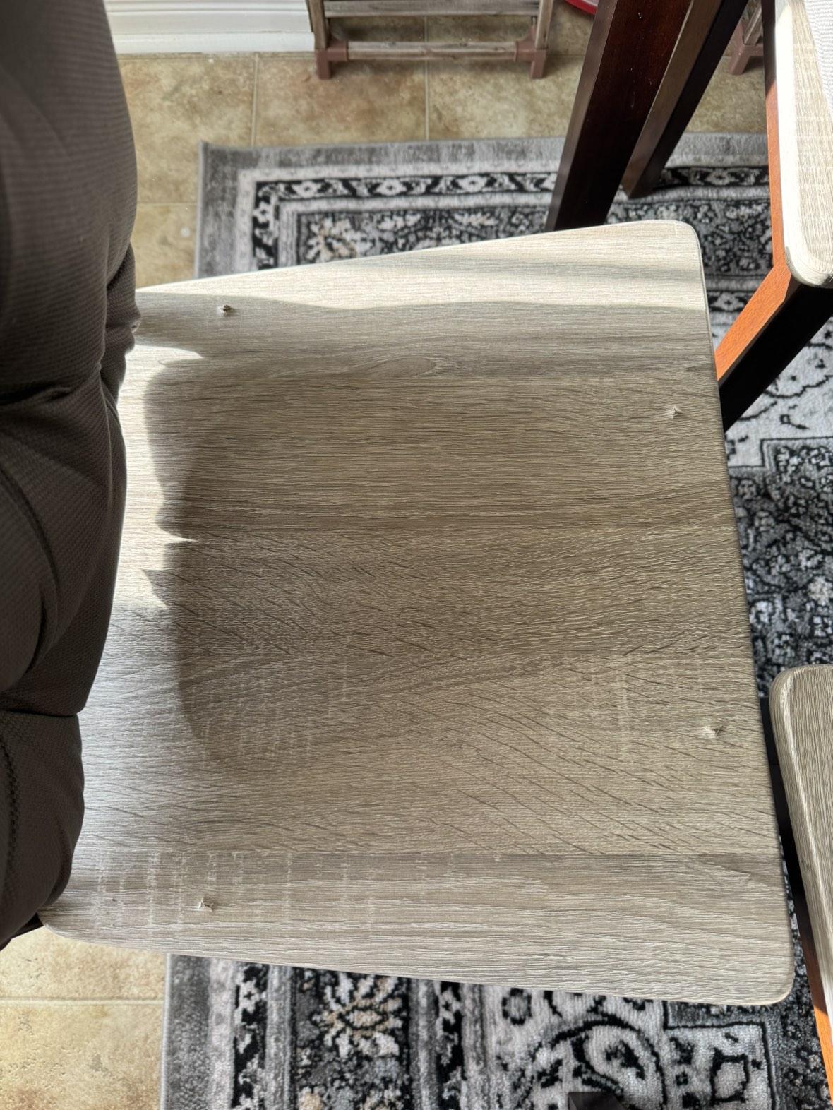 Kitchen table and 4 chairs with cushions - photo 4