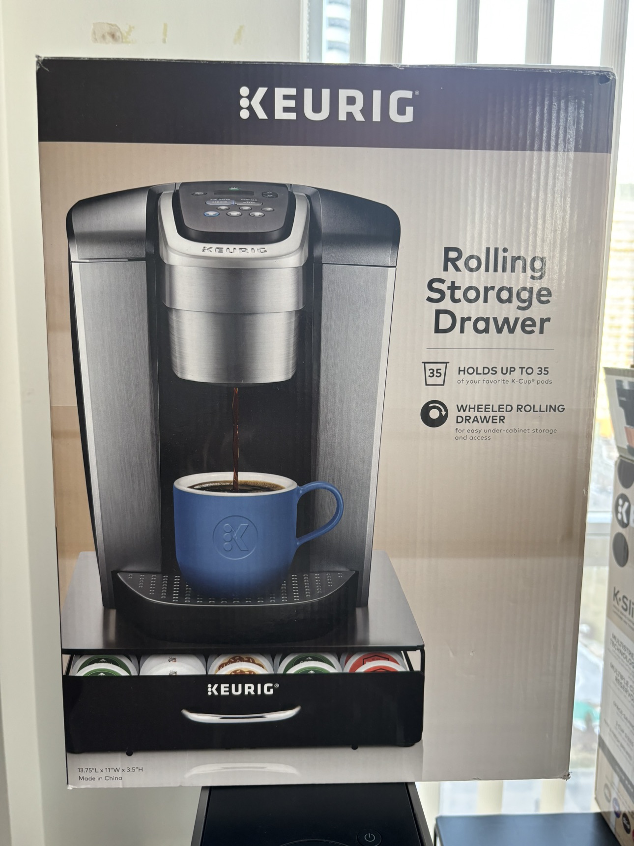 Keurig K Slim + Rolling Storage Drawer - photo 4