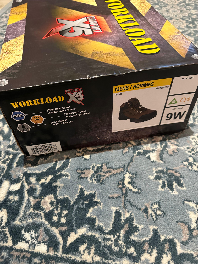 Safety Shoes Worload Comfort X5 Work Steel Toe Shoes 👞 - photo 3