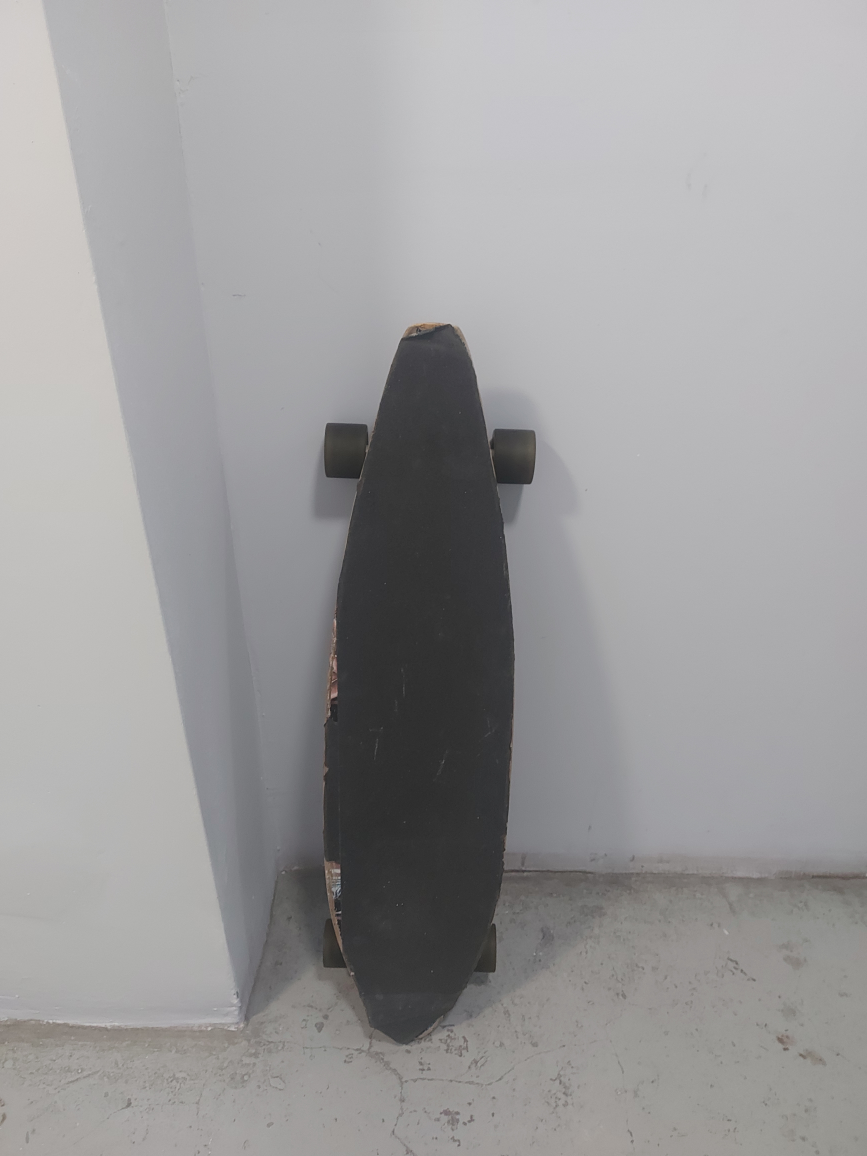 Used longboard, 38 inches long image indicator(2)