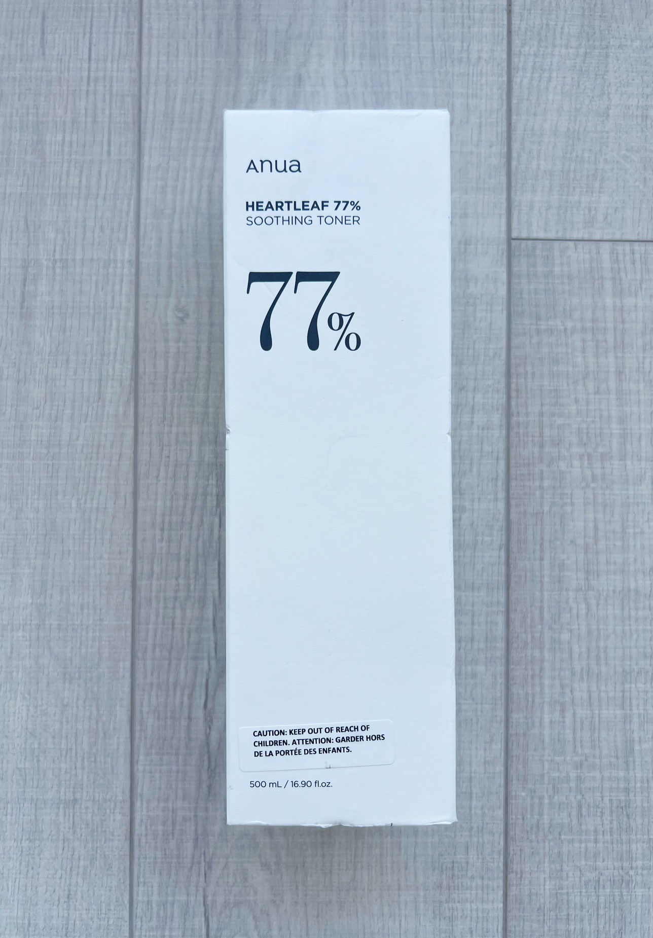 NEW ANUA Heartleaf 77% Soothing Toner JUMBO 500ml Korean thumbnail