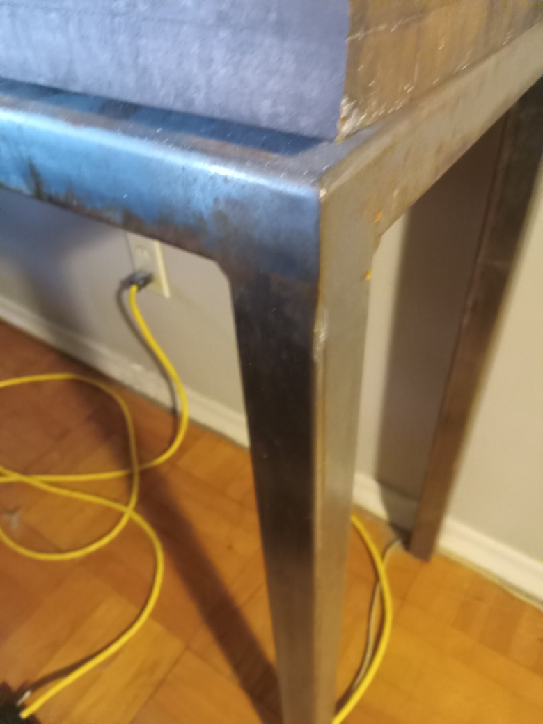 Galvanized Steel & Wood Table, A PROJECT! image indicator(2)