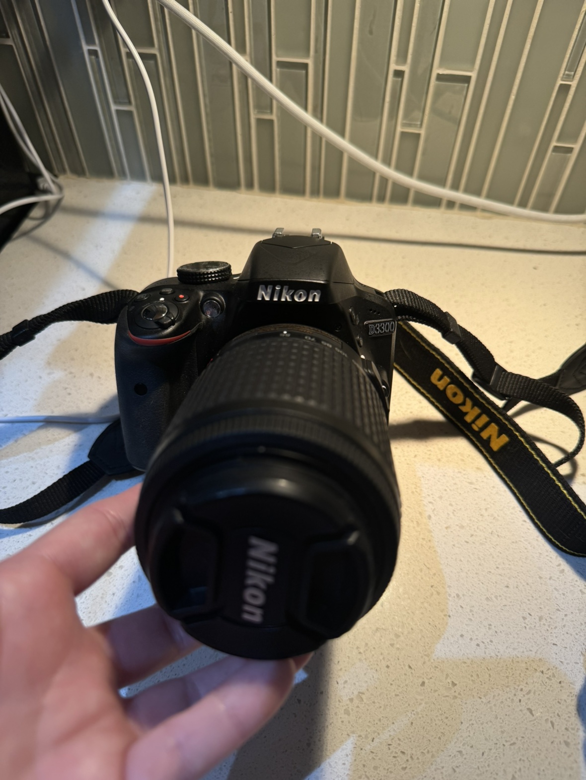 Nikon D3300 barely used - photo 2
