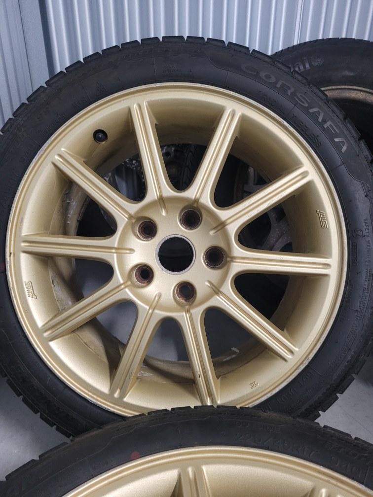 17" Subaru STi Rims by Enkei image indicator(4)