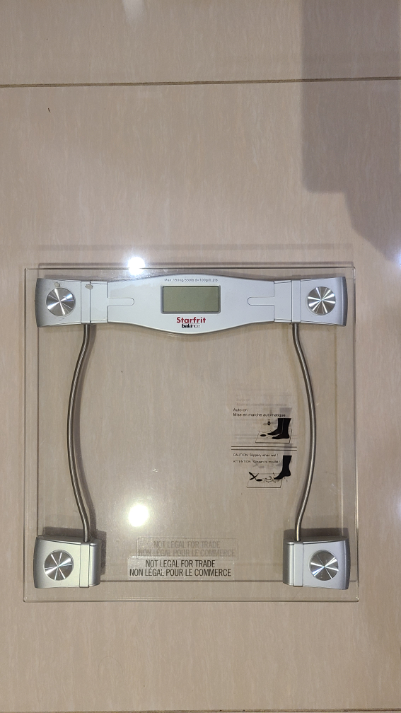 Bathroom Scale (glasses)