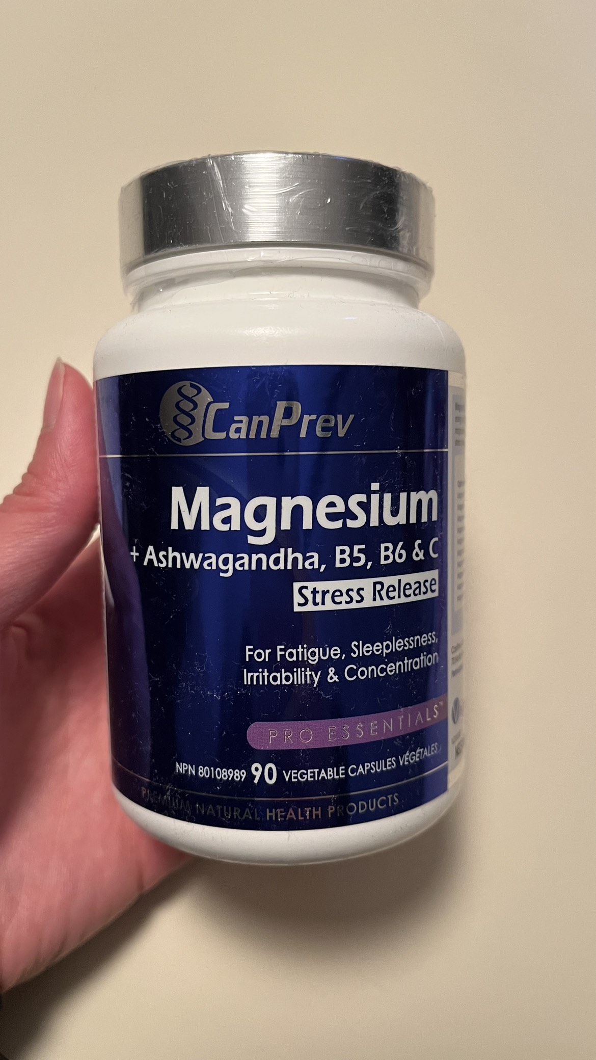 Can Prev Magnesium Stress Release 90caps