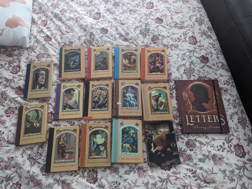 Series of Unfortunate Events and The Beatrice Letters