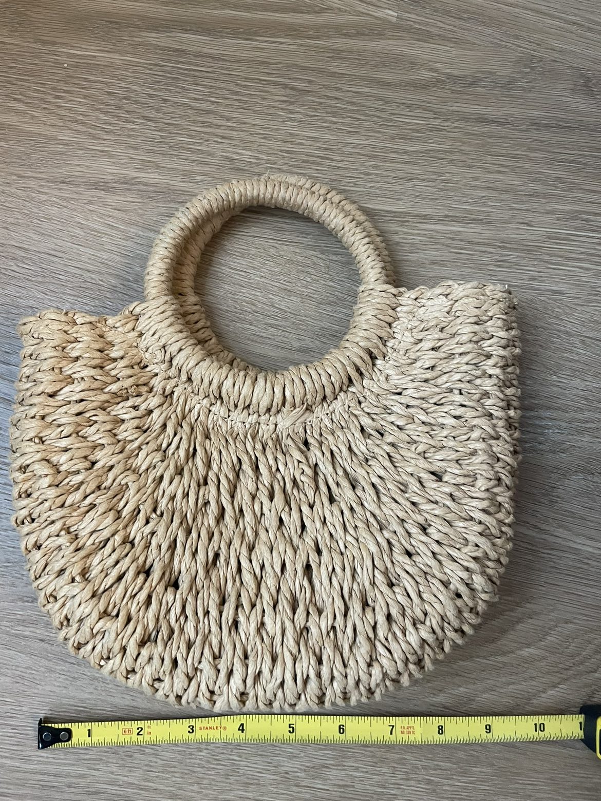 Straw handbag - photo 2