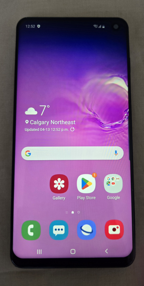 Samsung Galaxy S10 128Gb - unlocked thumbnail