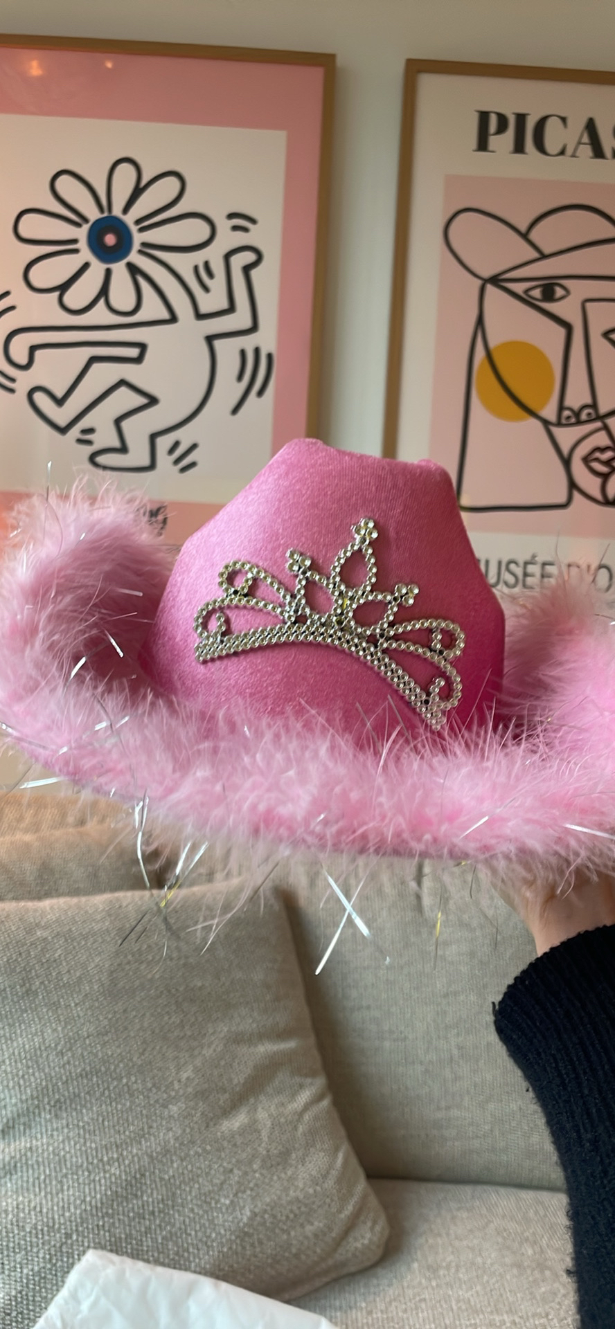 Bachelorette Pink Cowboy Hat image indicator(3)