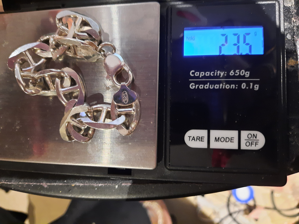 Men's super heavy-duty Guccistyle links bracelet thumbnail