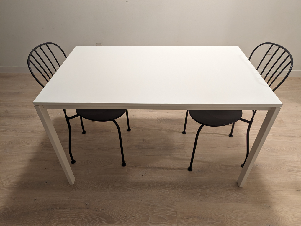 Dining table with two chairs - photo 2