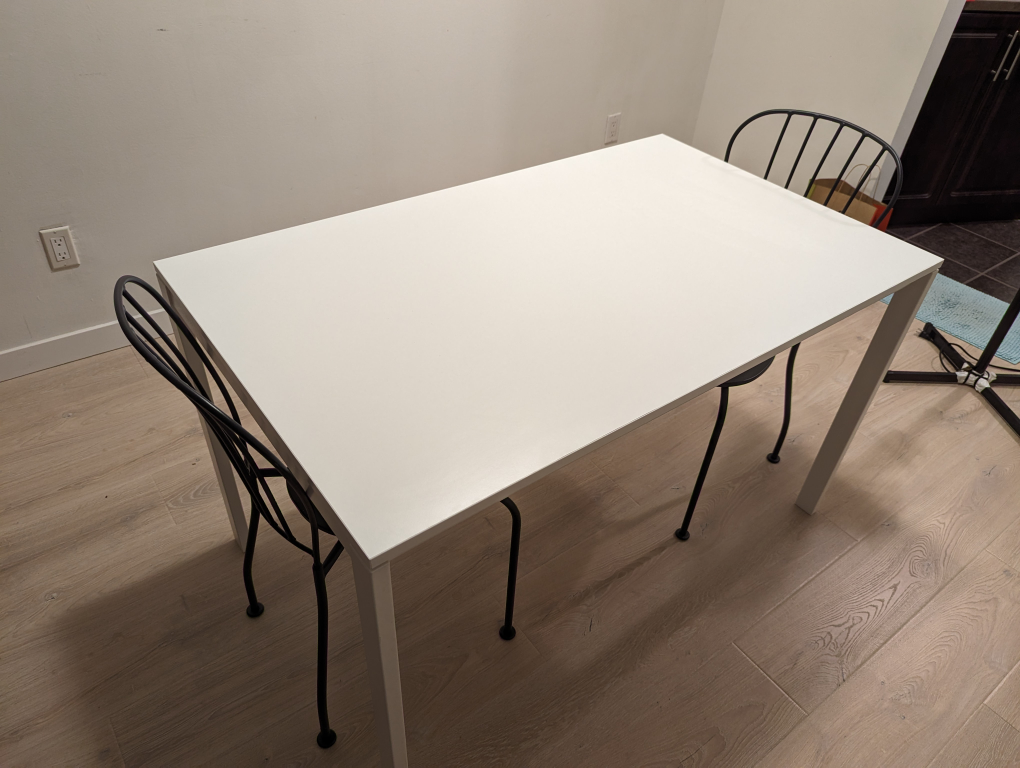Dining table with two chairs - photo 3