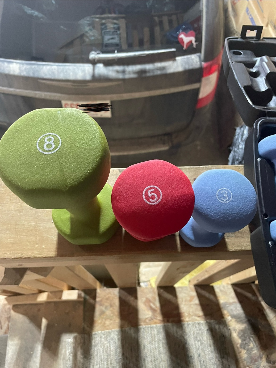 6pcs weight set with case - photo 2