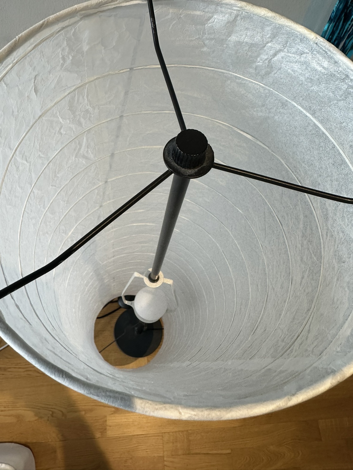 IKEA Paper Floor Lamp - photo 3