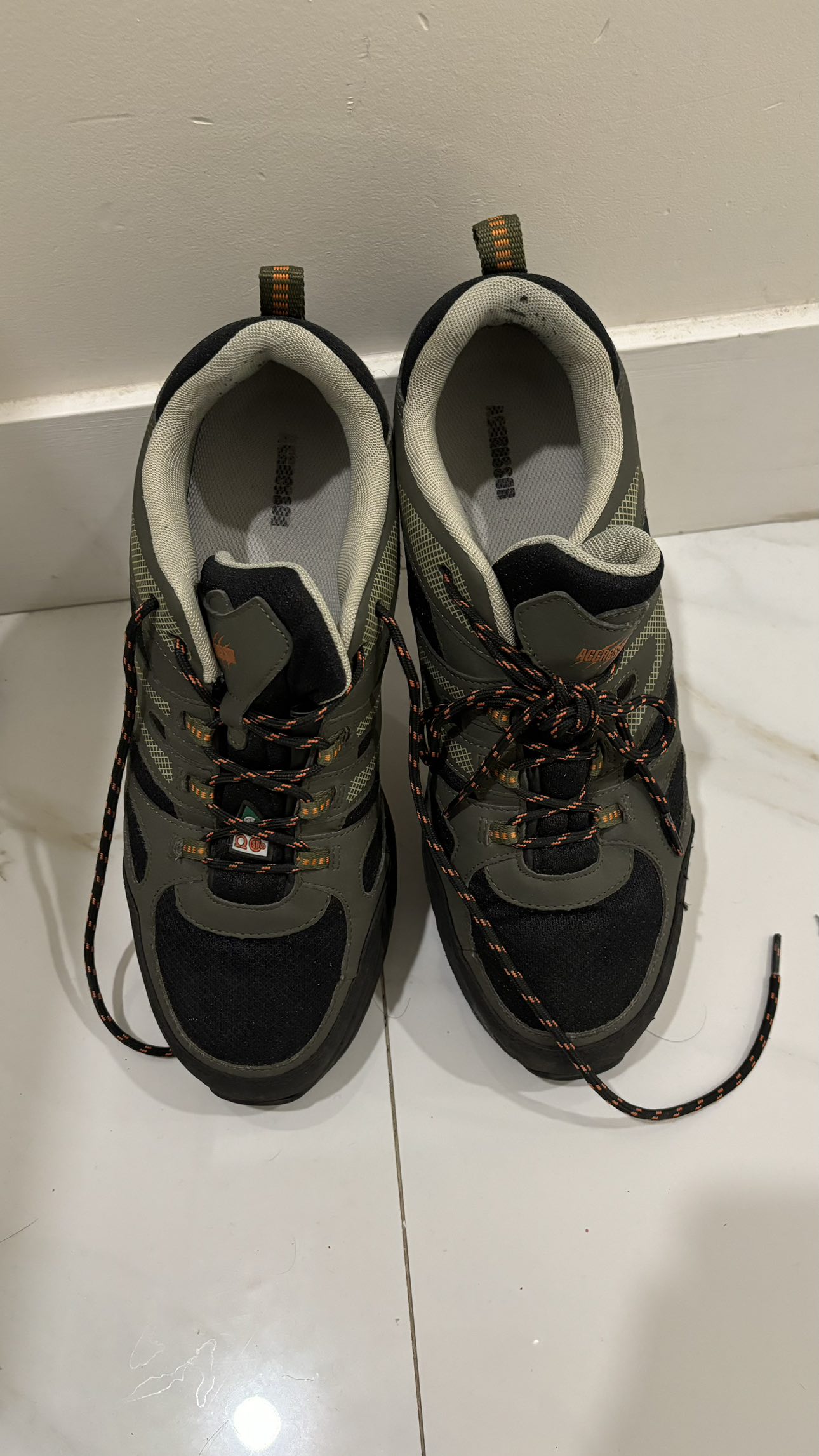 AGGRESSOR Men's Low-Cut Steel Toe Steel Plate