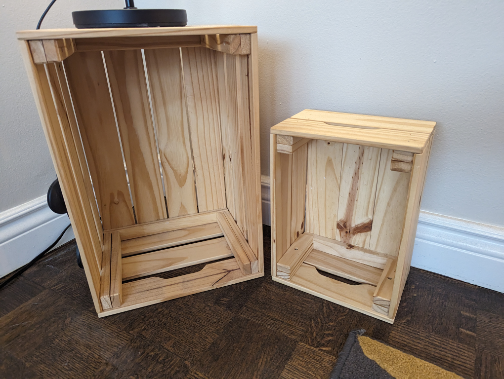 wooden crate Box