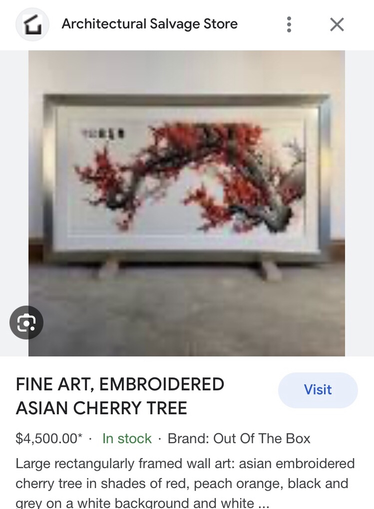 Vintage Framed Suzhou Handmade Silk Embroidery image indicator(2)