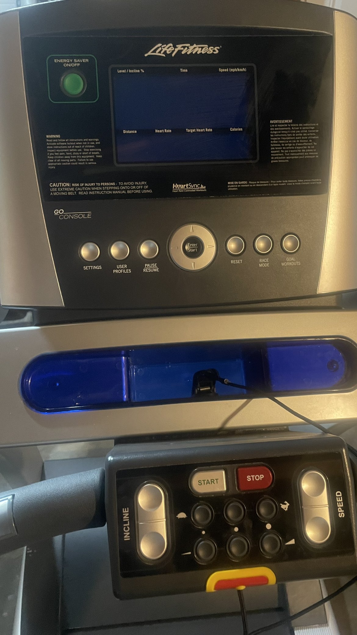 Life fitness T5 Treadmill with Go console ! - photo 3