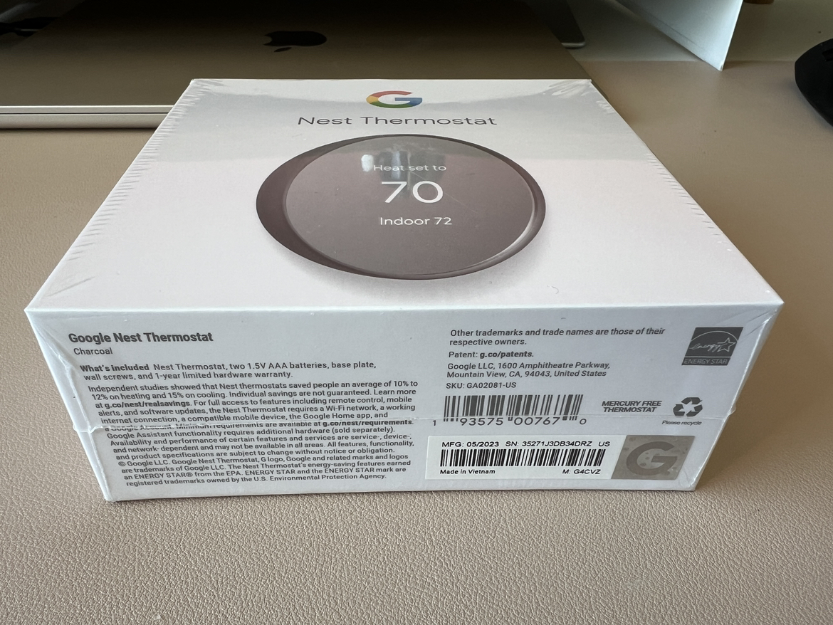 NEW Google Nest Thermostat - photo 2