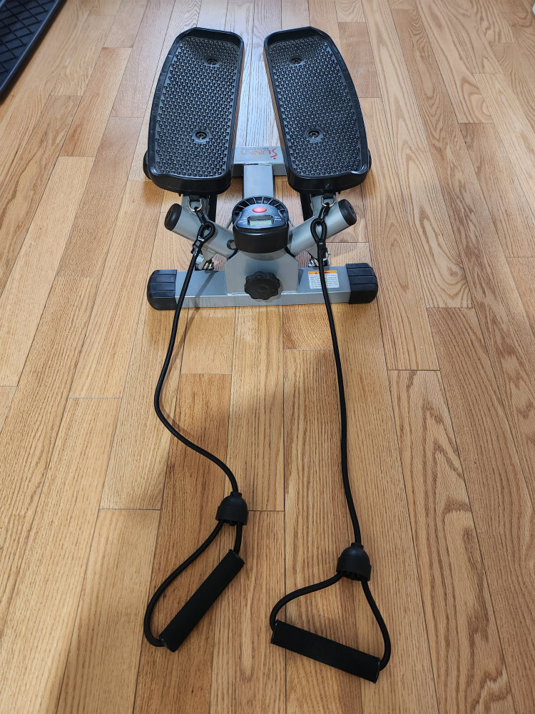 Power stepper with resistance bands image indicator(4)