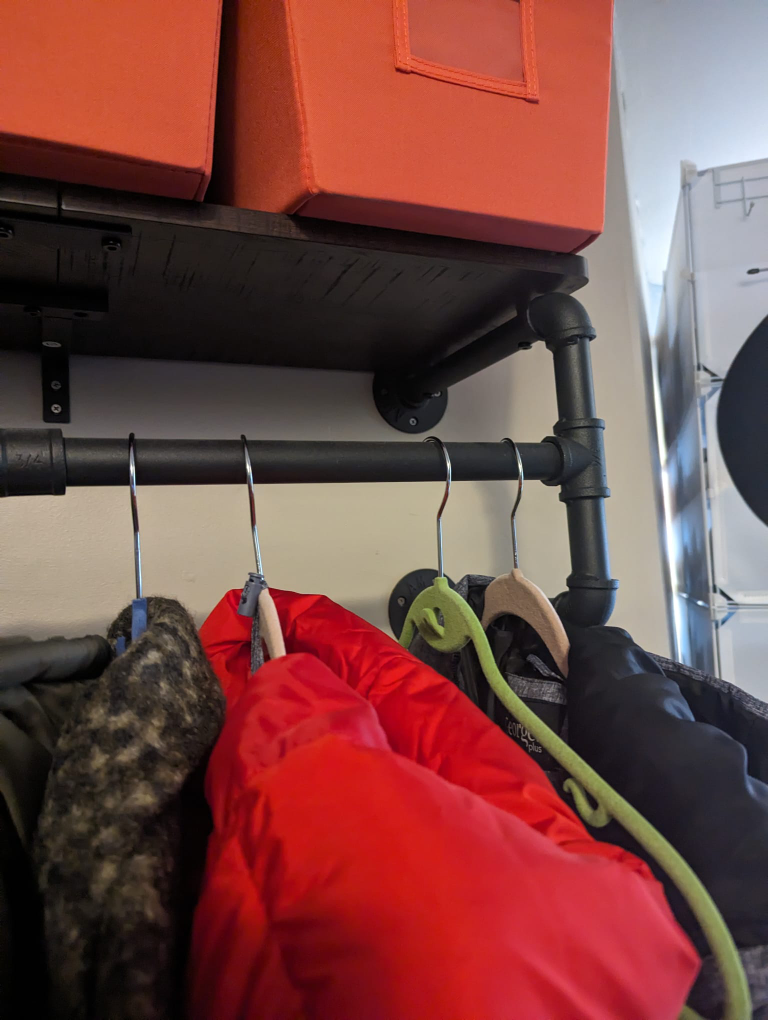 Wall Mounted Garment Rack - photo 2