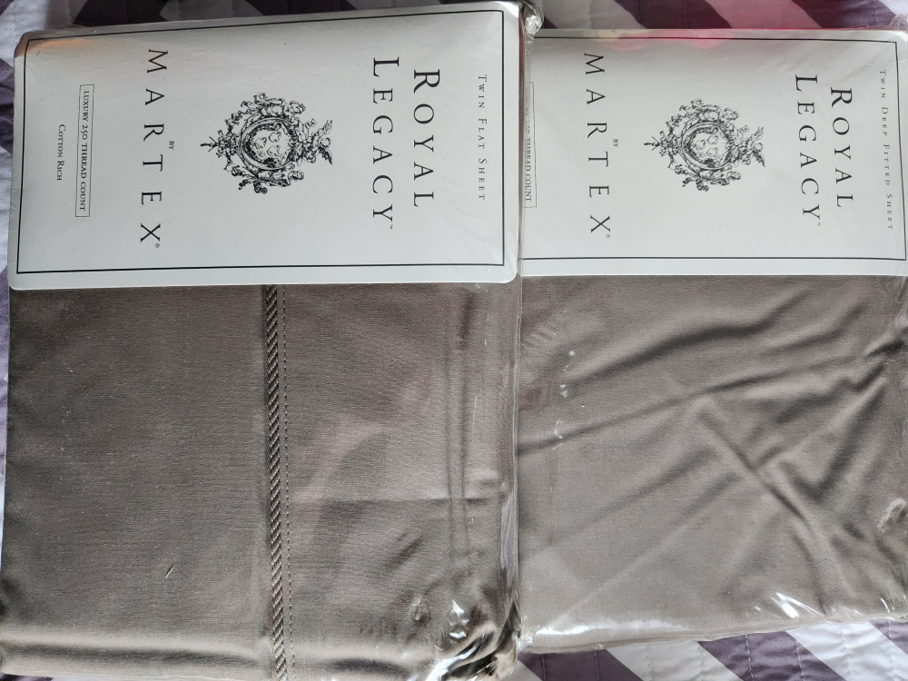 Taupe sheet set - photo 3