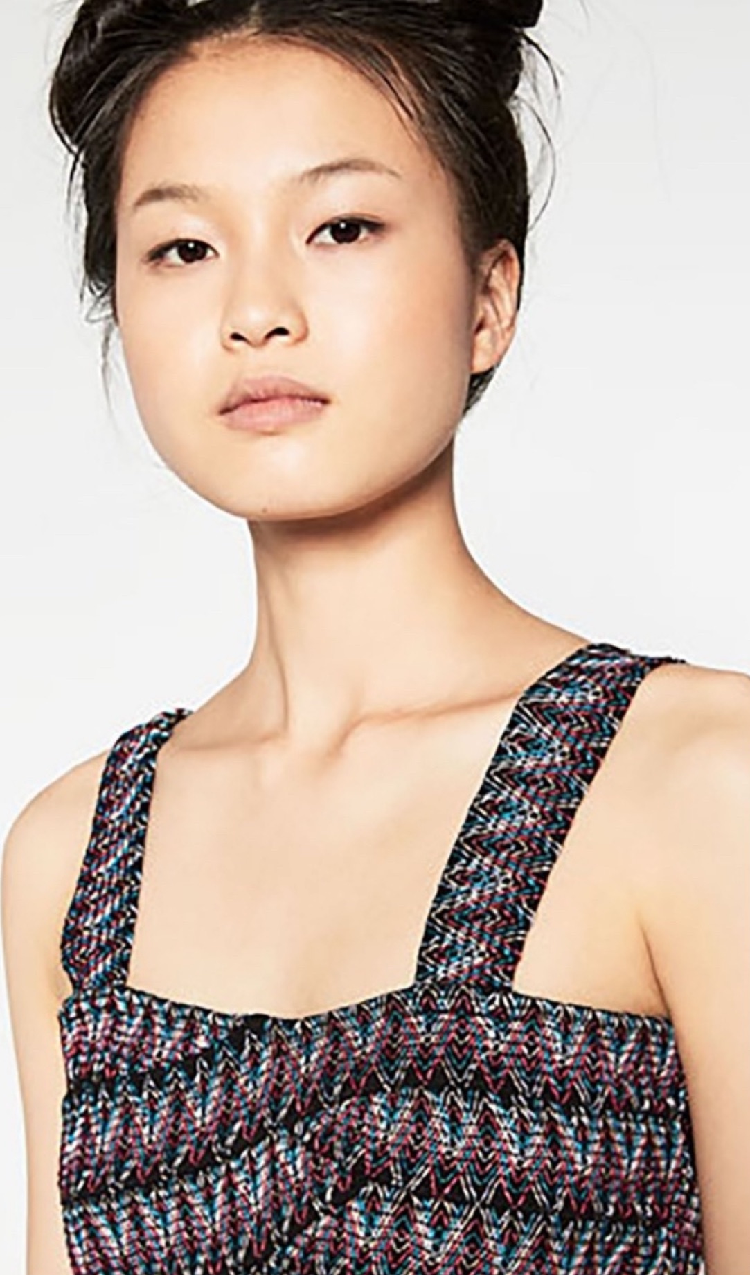 Zara Zig Zag Embroidered Top S - photo 5