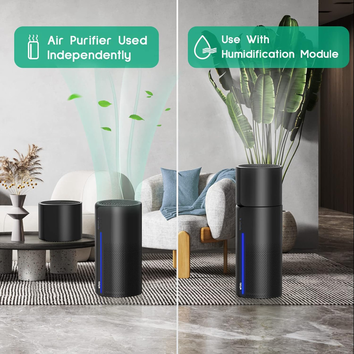New Afloia HEPA Air Purifier w/ Humidifier, 3 Stage H13 Filters - photo 3