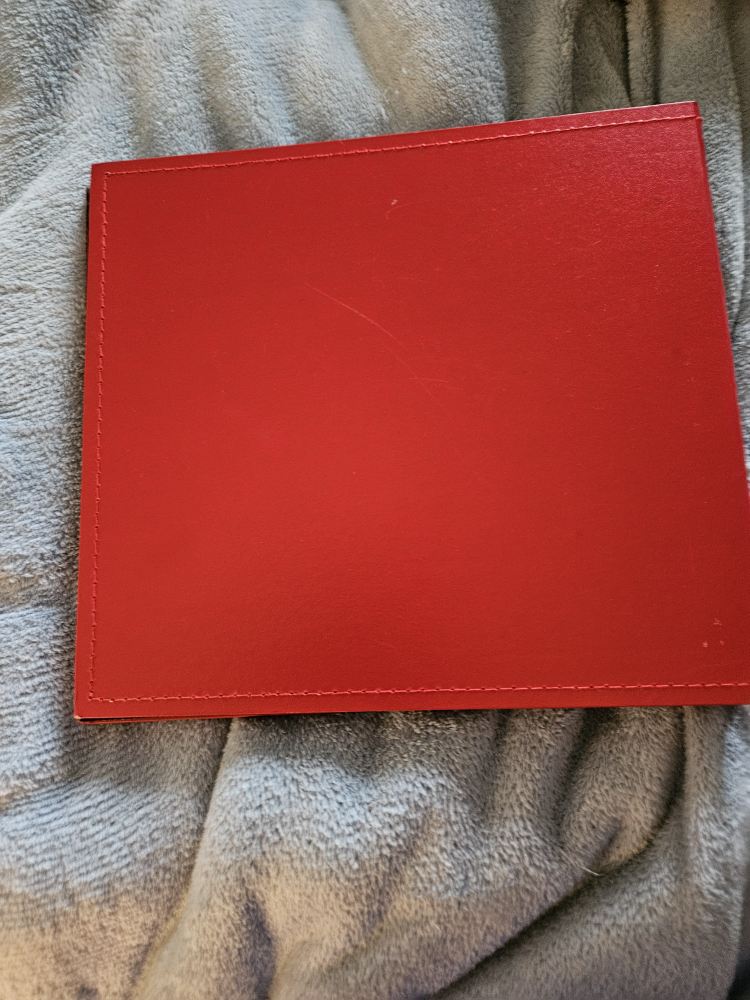 New red leather photo album - photo 2